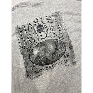Harley Davidson XL Grey shirt Jamestown Maryland Tshirt short sleeve